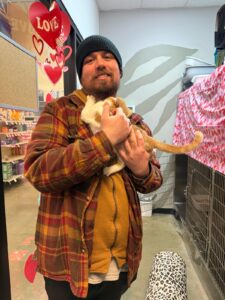 Milo kitten adopted